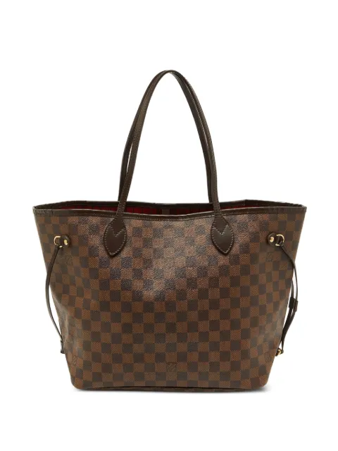 Louis Vuitton Pre-Owned Damier Ebène patterned shoulder bag