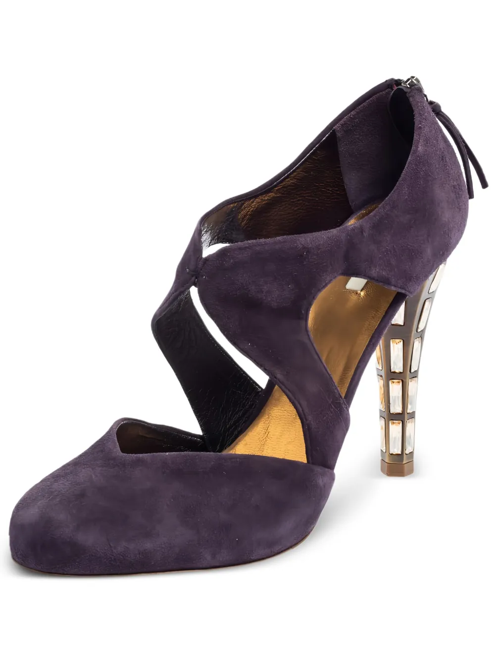 Miu Miu Pre-Owned cut-out pumps - Viola