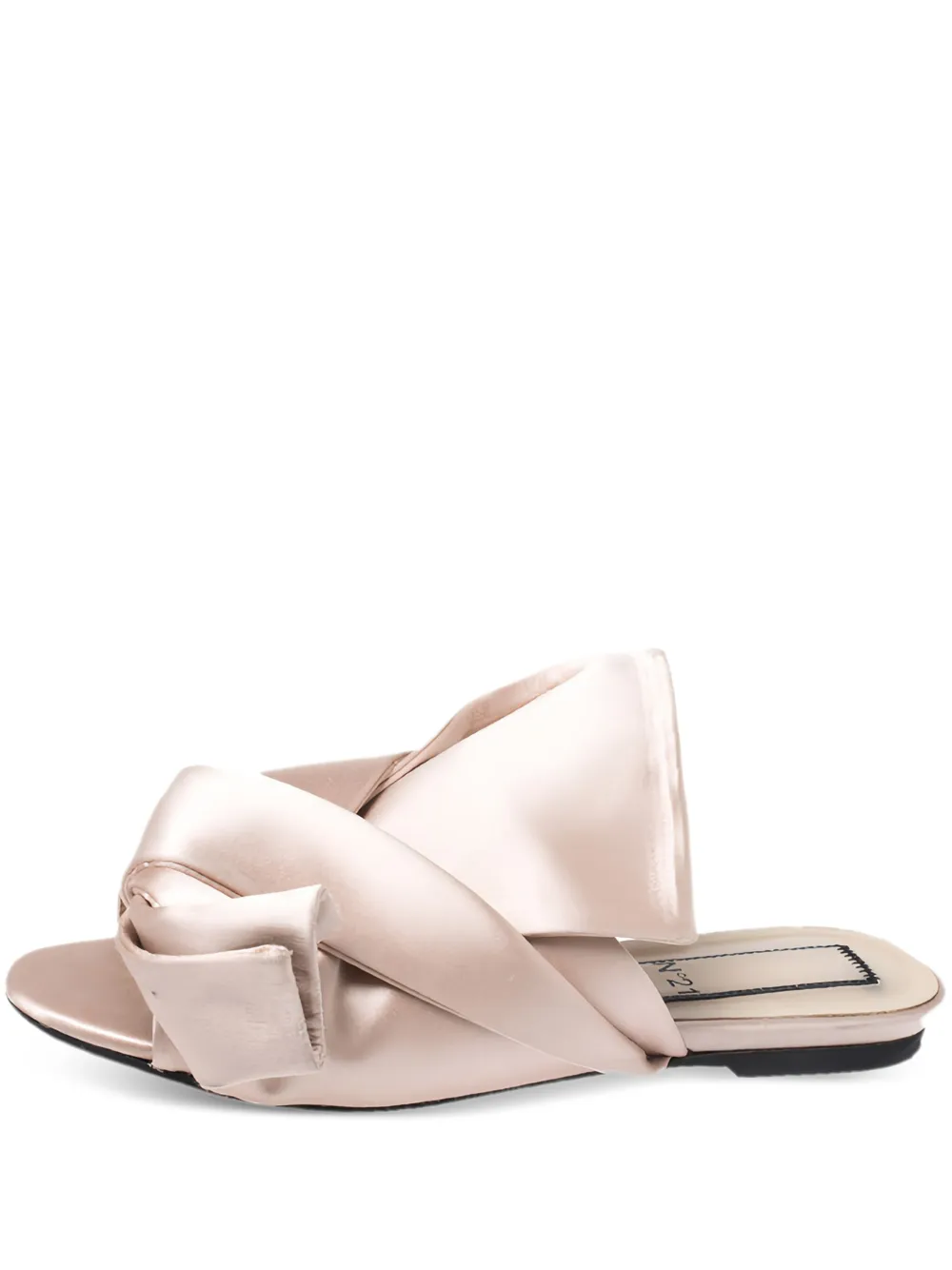 Nº21 satin knot sandals