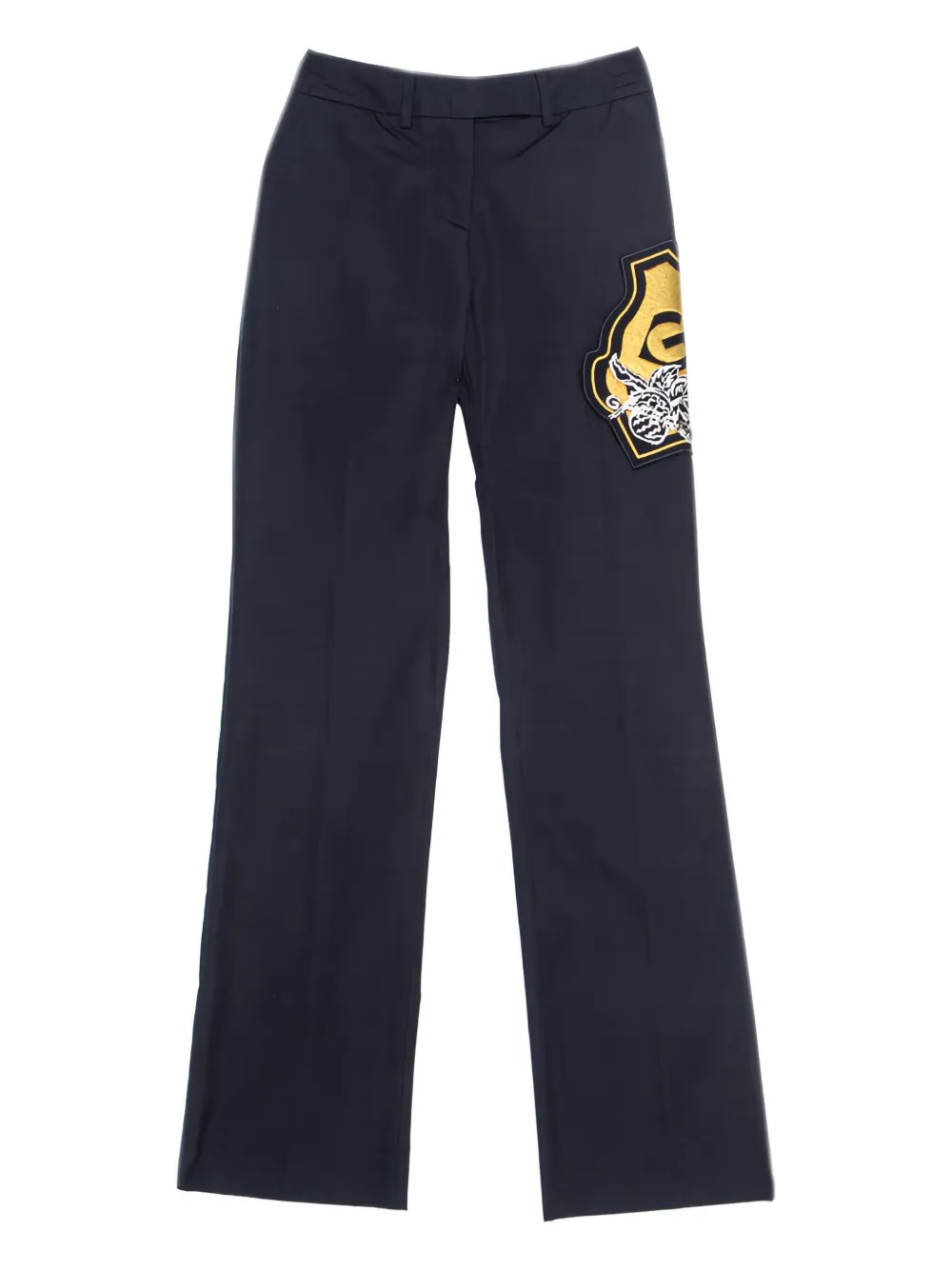 Gianfranco Ferré Pre-Owned Trainingsbroek met patch - Blauw
