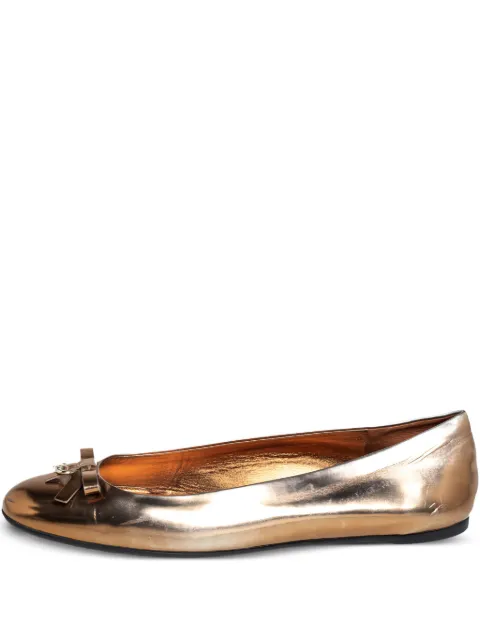 Gucci Pre-Owned flats con moño