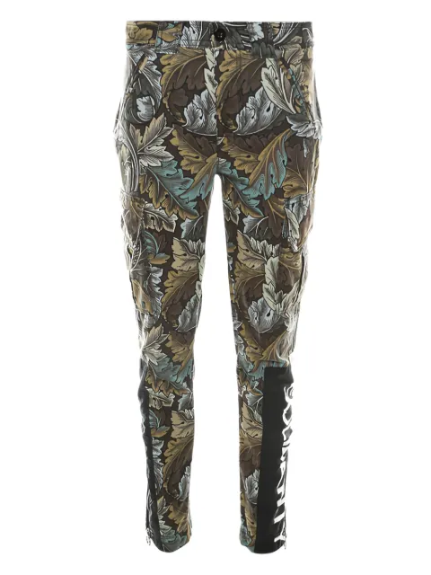 Marc Jacobs Vintage leaf-print cargo trousers