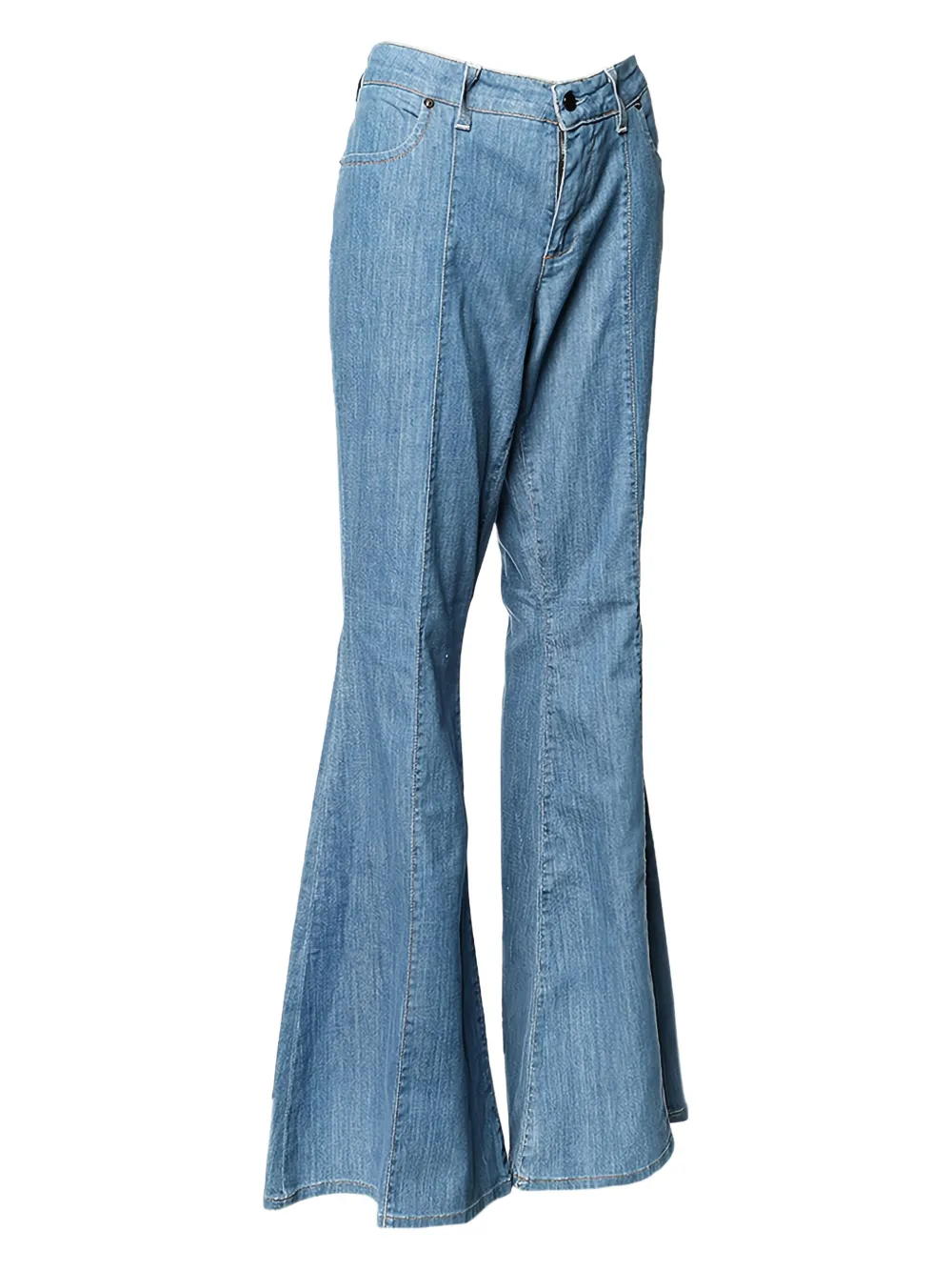 Stella McCartney Pre-Owned jean à détails de coutures contrastantes | Image 2