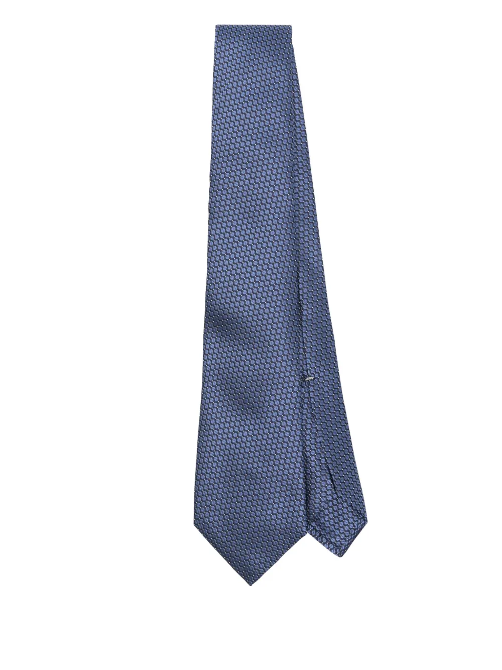 Canali patterned-jacquard tie | bleu | Image 1