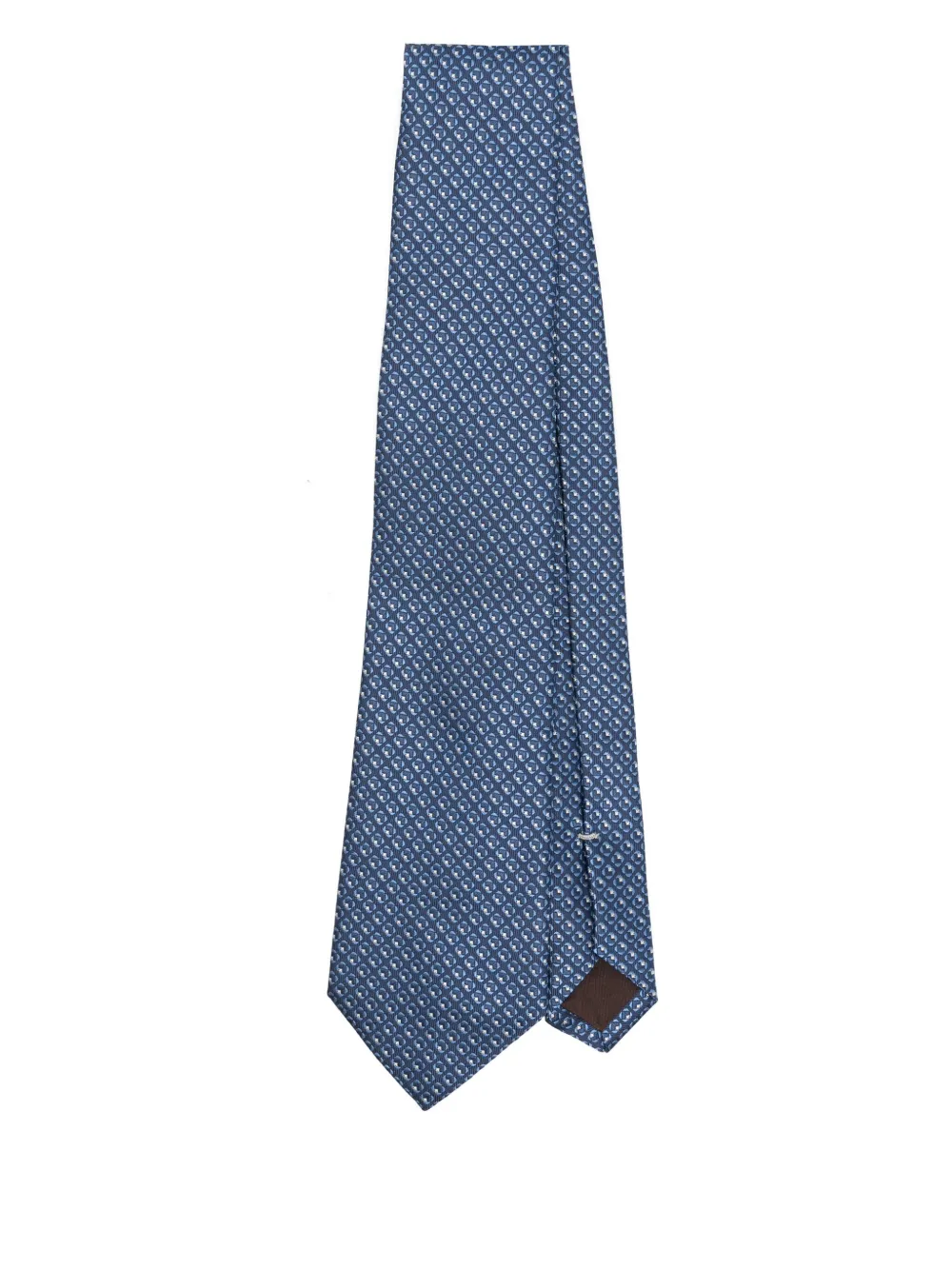 Canali geometric-pattern tie | bleu | Image 1