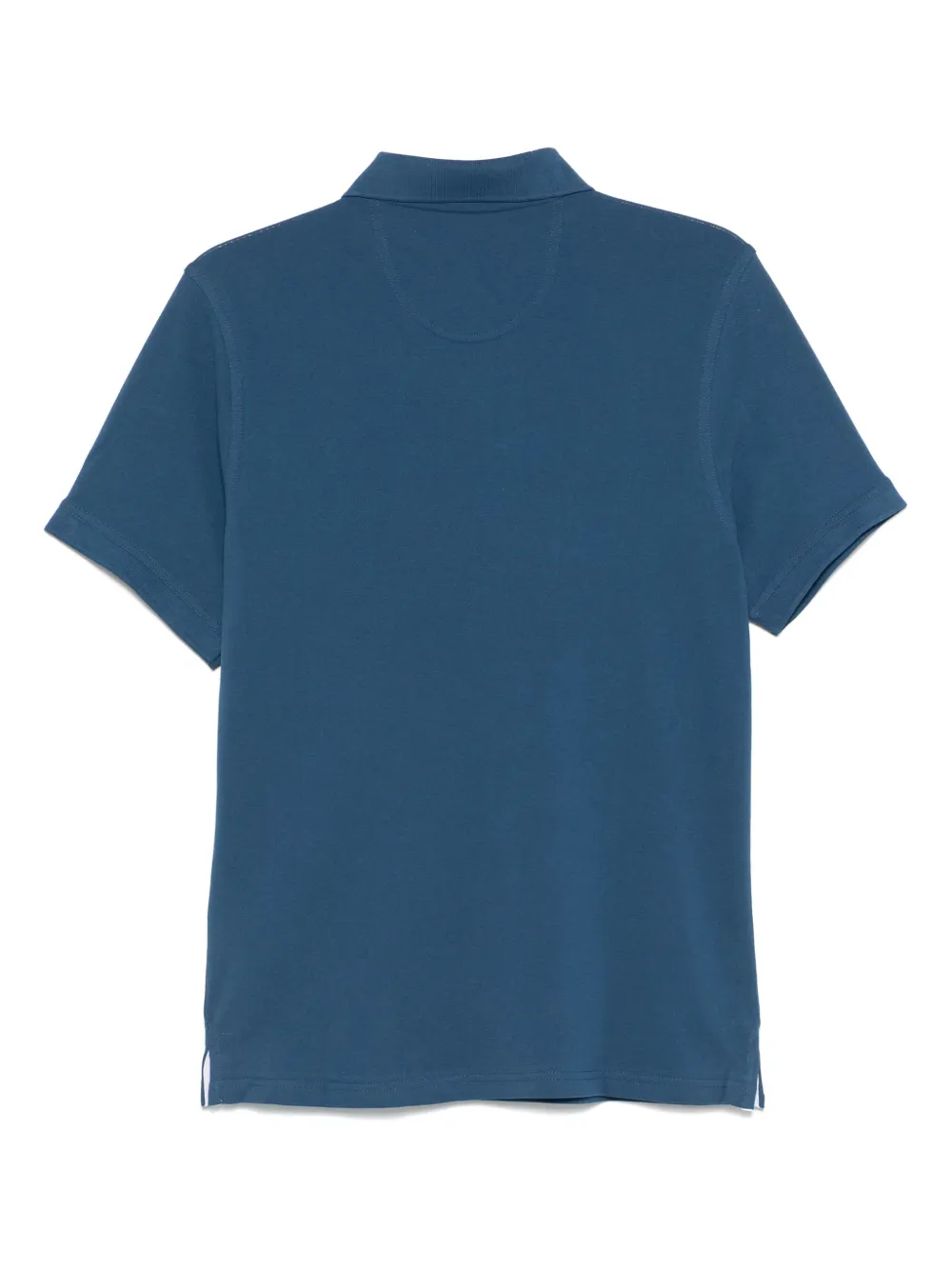 Barbour embroidered-logo polo shirt - Blauw