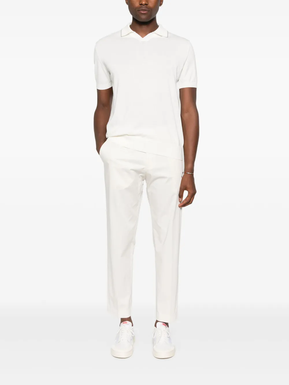 Canali cotton T-shirt - Beige