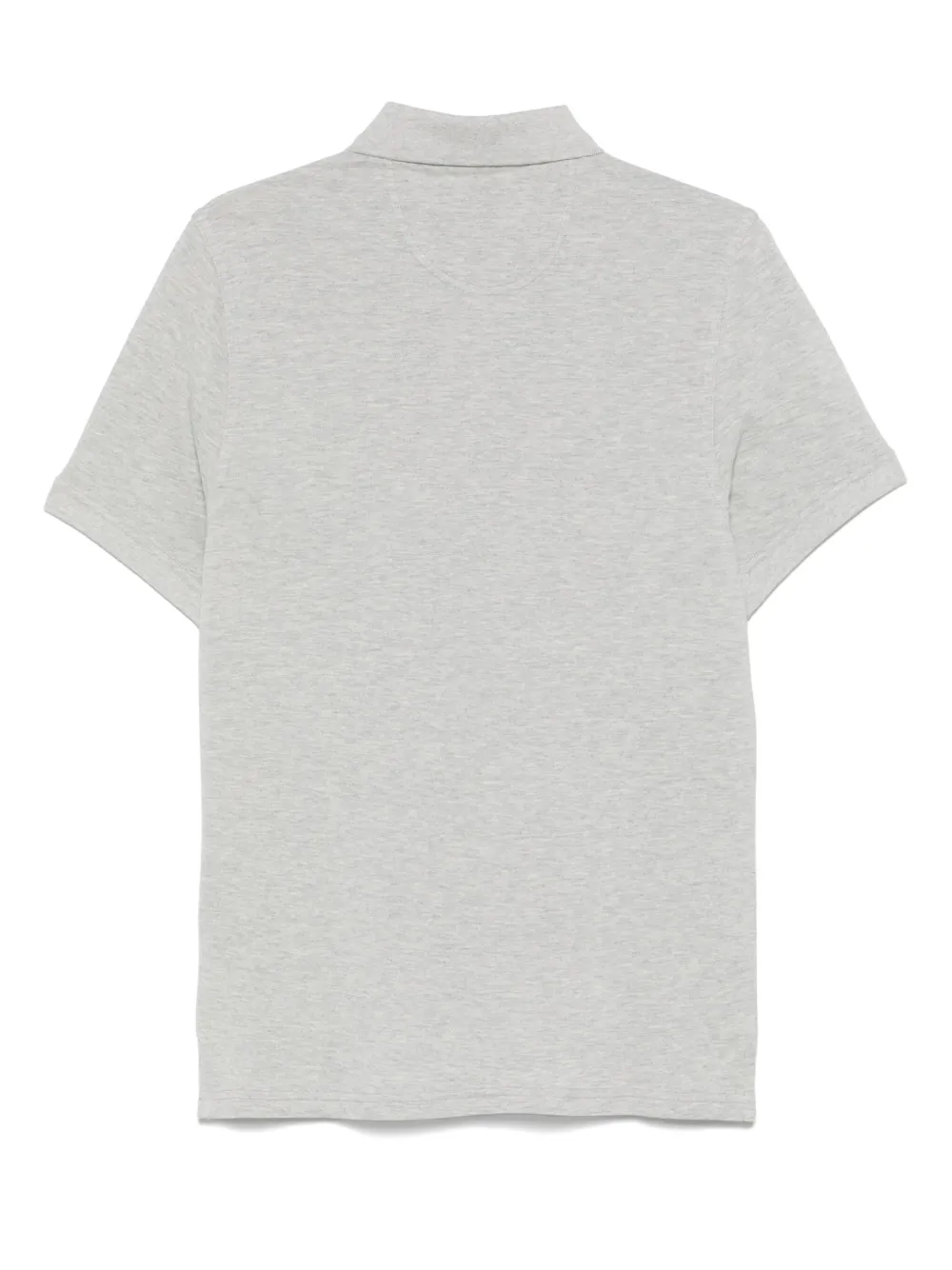 Barbour embroidered-logo polo shirt - Grijs
