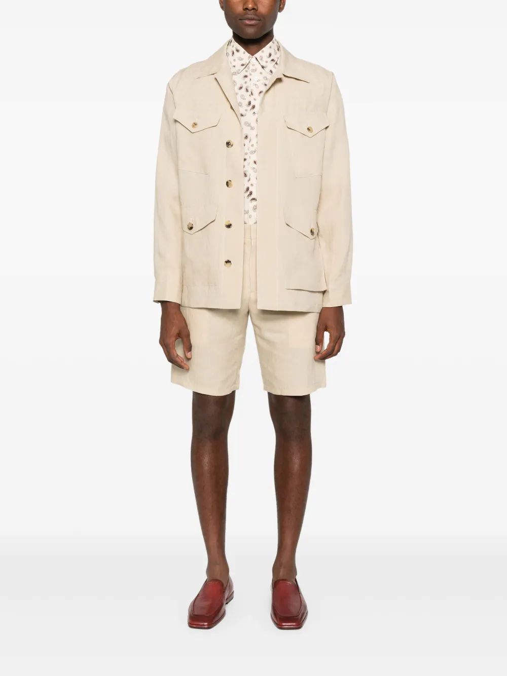 Paul Smith linen shirt - Beige