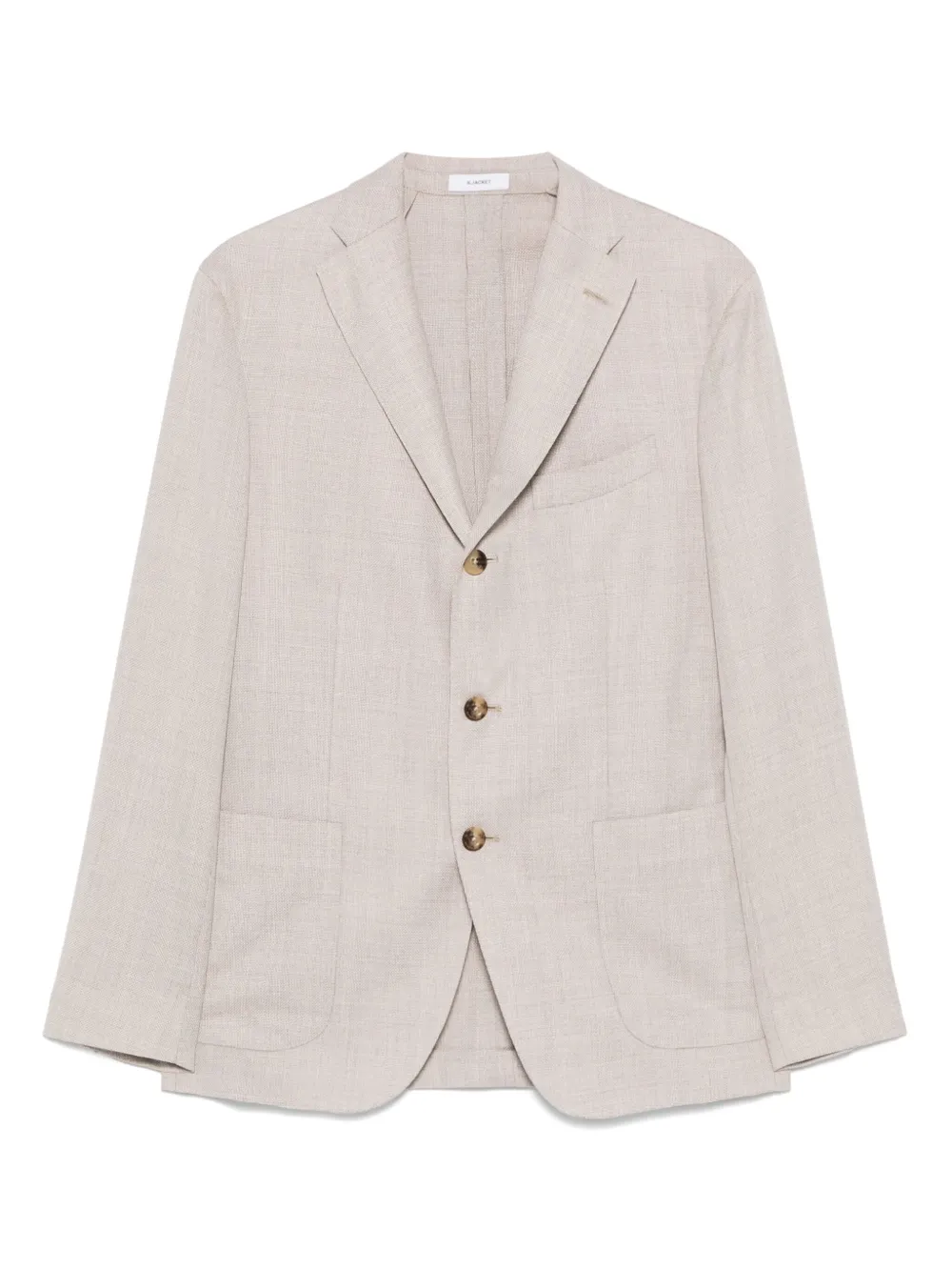 Boglioli mélange-effect blazer | Neutrals | Image 1