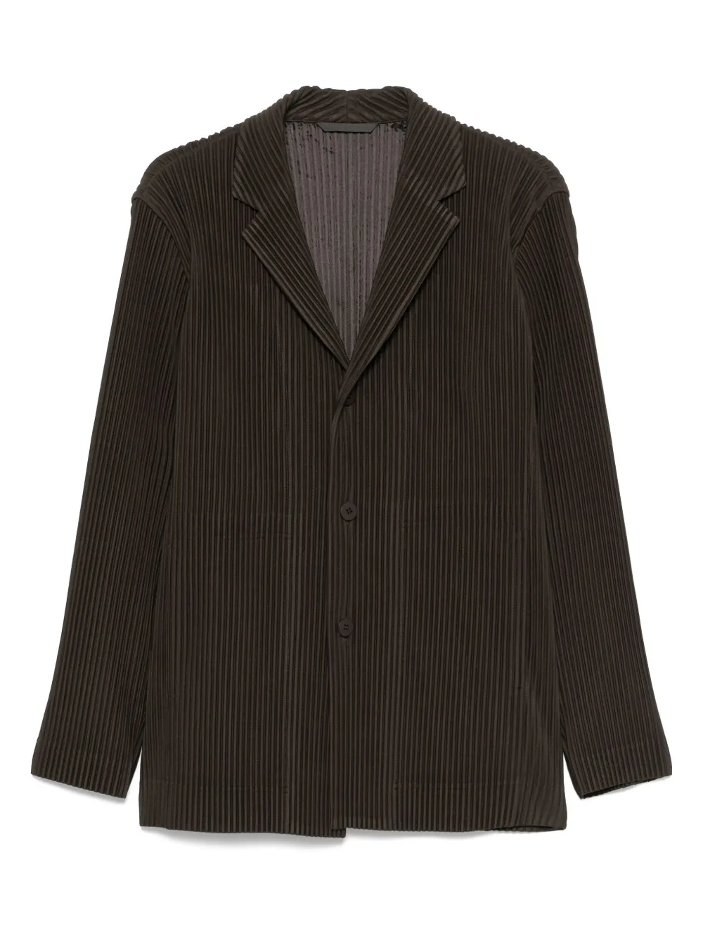 Homme Plissé Issey Miyake corduroy blazer | Brown | Image 1