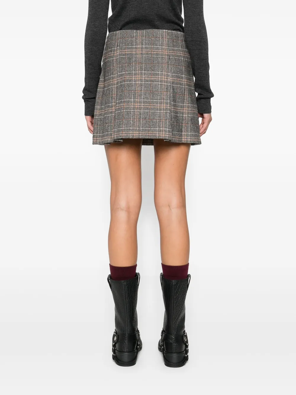 P.A.R.O.S.H. Geribbelde body met capuchon Grijs