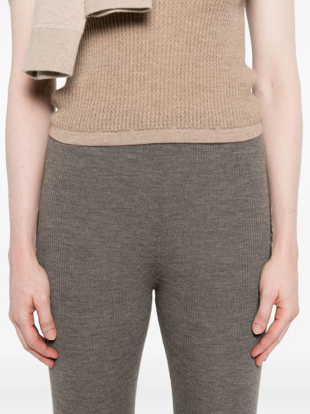 P.A.R.O.S.H. Wollen legging Grijs