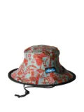 KAVU mushroom-print bucket hat - Green