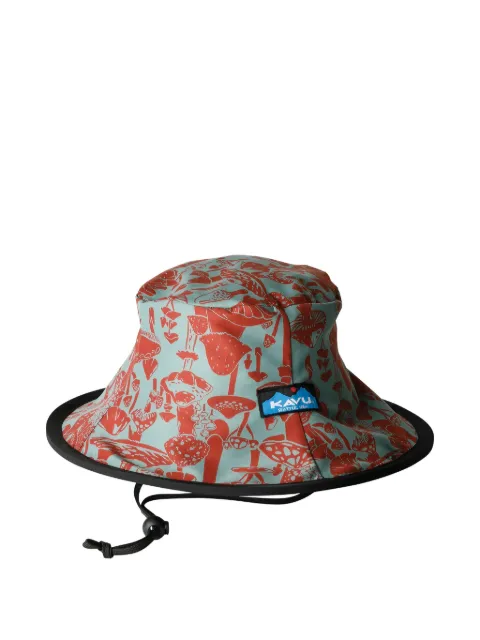 KAVU mushroom-print bucket hat
