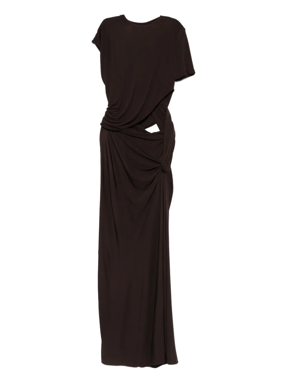 Christopher Esber twisted cut-out maxi dress | Brown | Image 1