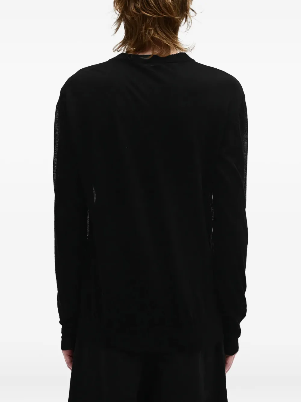 Ann Demeulemeester Wollen vest Zwart