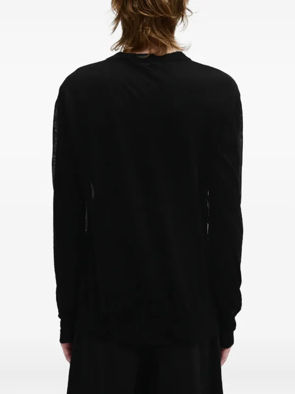 Ann Demeulemeester V-neck Cardigan | Black | FARFETCH ZA