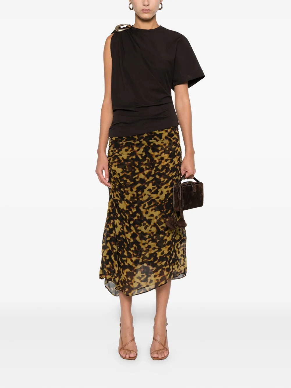 Christopher Esber draped ring-detail top | T-Shirts & Jersey Shirts | Image 2