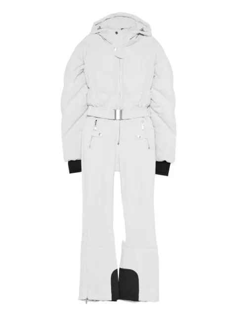 Cordova hooded belted ski suit
