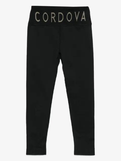 Cordova logo-detail baselayer pants