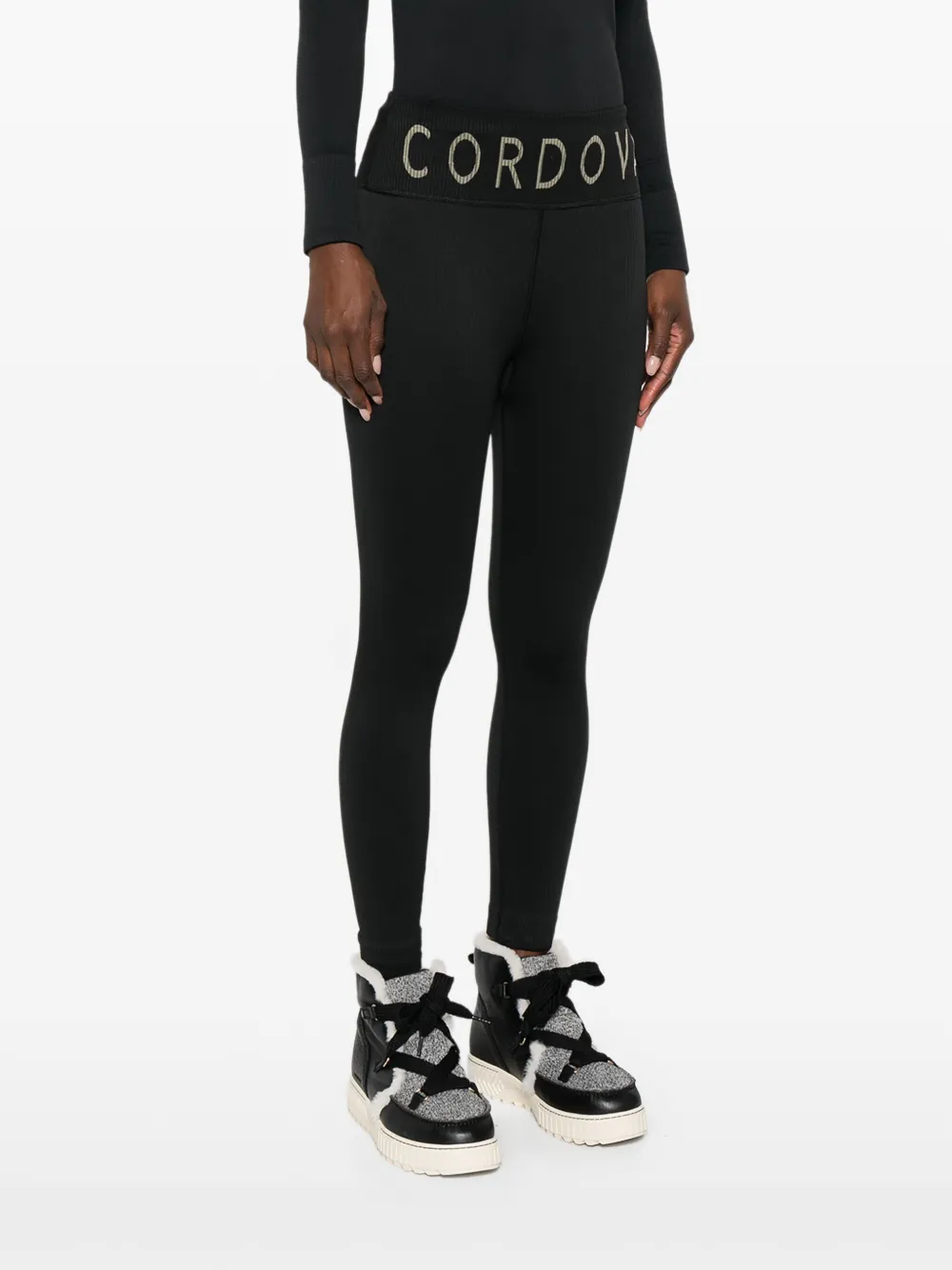  Cordova Logo-detail Baselayer Pants - Black 