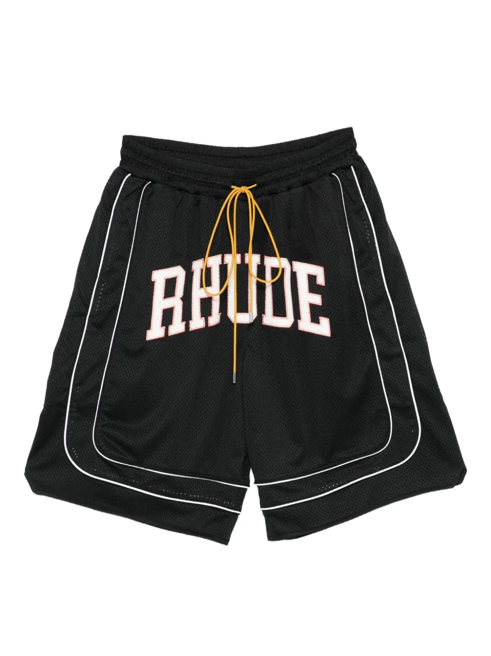 RHUDE Collegiate shorts | Black | Image 1
