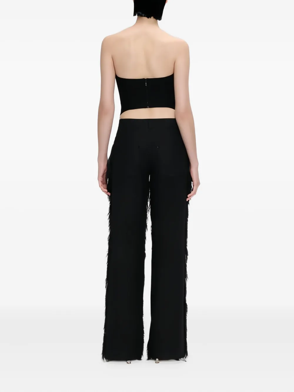 Nué Sweetheart-neckline Bustier Top In Black