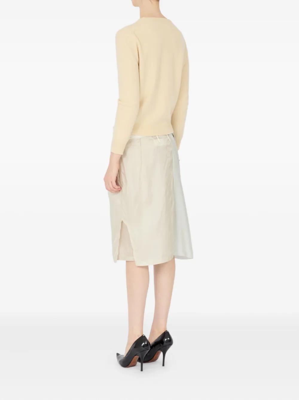 Maison Margiela Trui van scheerwol Geel