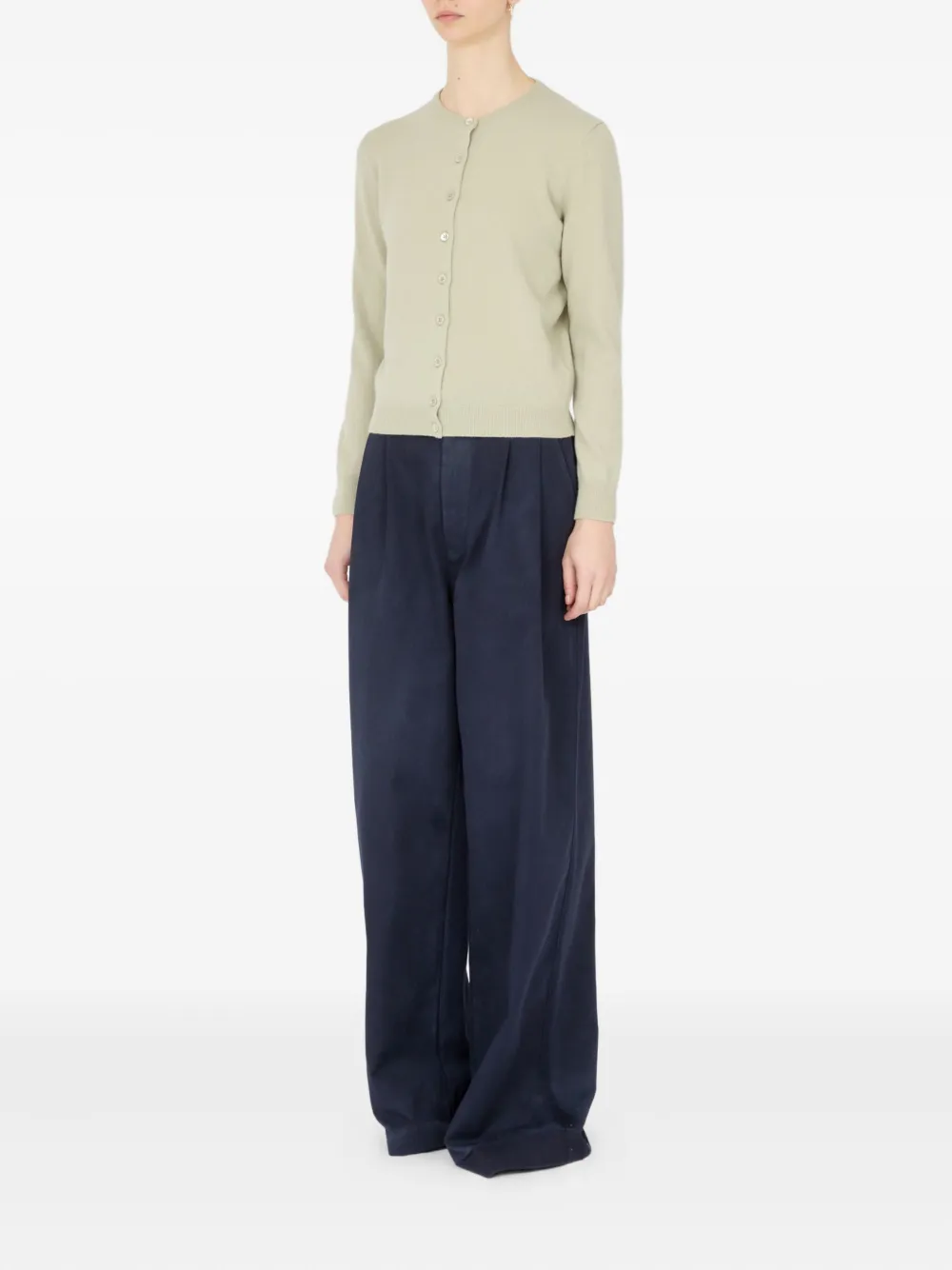 Maison Margiela Vest met knopen Groen