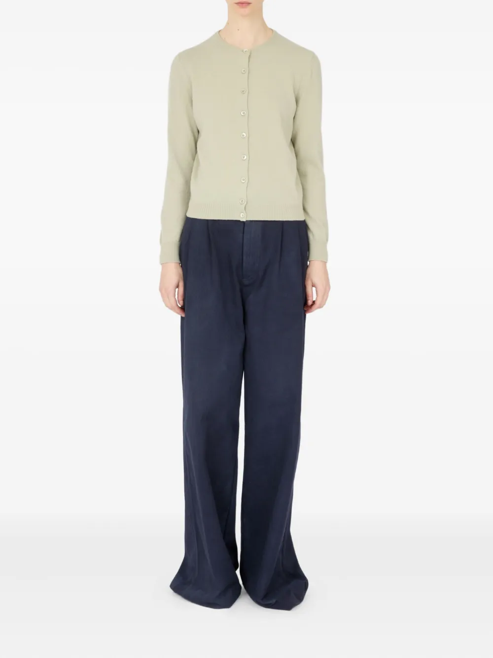 Maison Margiela Vest met knopen Groen