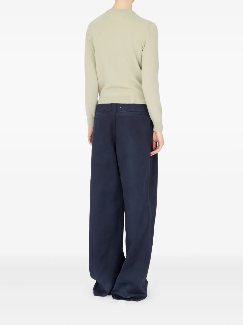 Maison Margiela Vest met knopen Groen