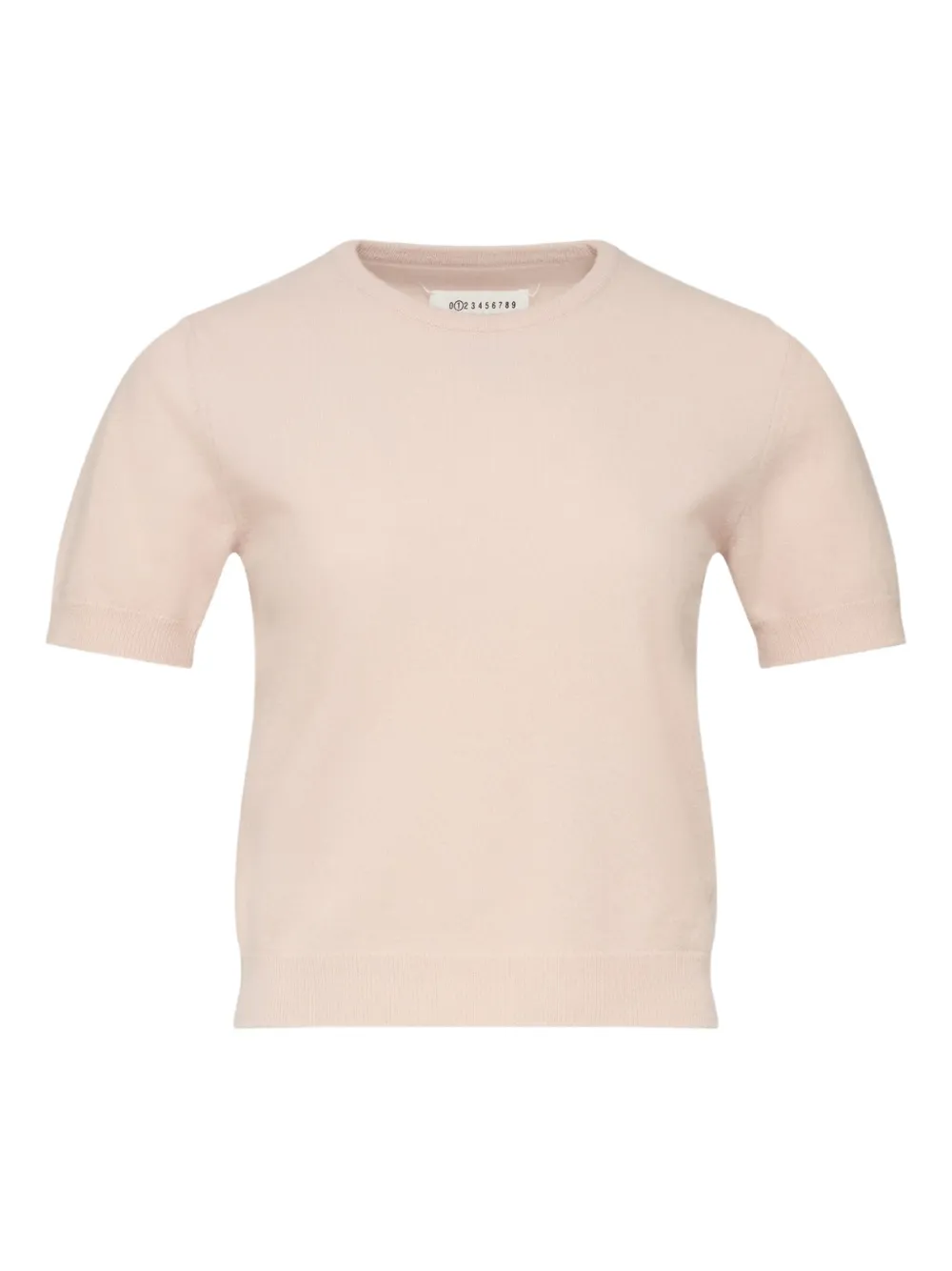 Maison Margiela fine-knit T-shirt | Neutrals | Image 1