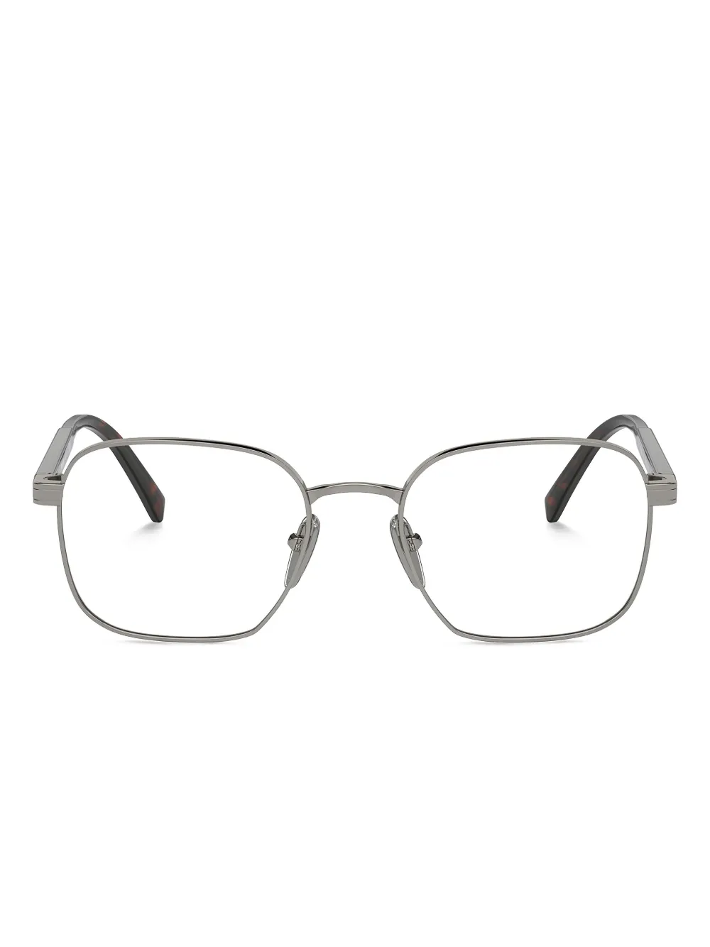 Prada Eyewear Bril met vierkant montuur Grijs