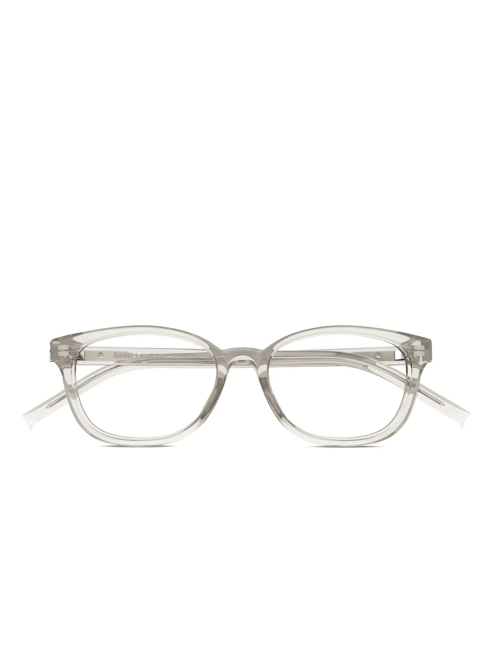 Saint Laurent Eyewear Bril met vierkant montuur Grijs