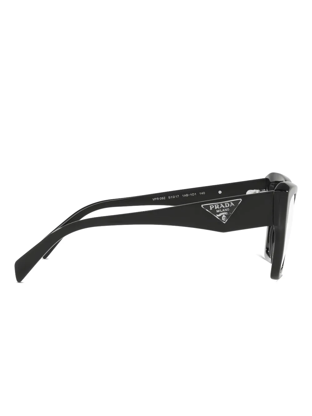Prada Eyewear Bril met cat-eye montuur Zwart