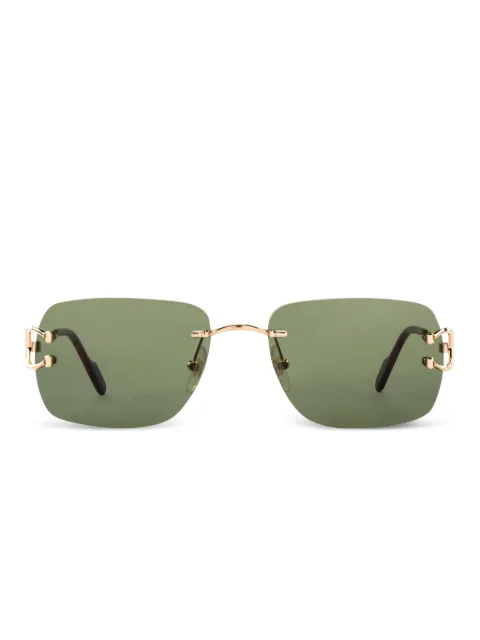 Cartier lunettes de soleil à monture carrée