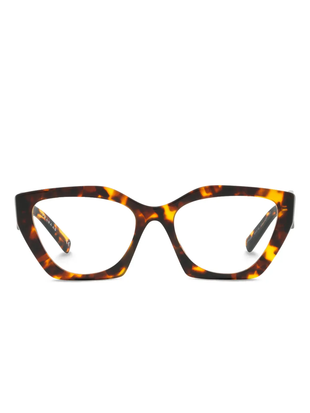 Prada cat eye-frame glasses | Brown | Image 1