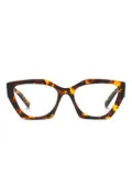 Prada Eyewear cat eye-frame glasses - Brown