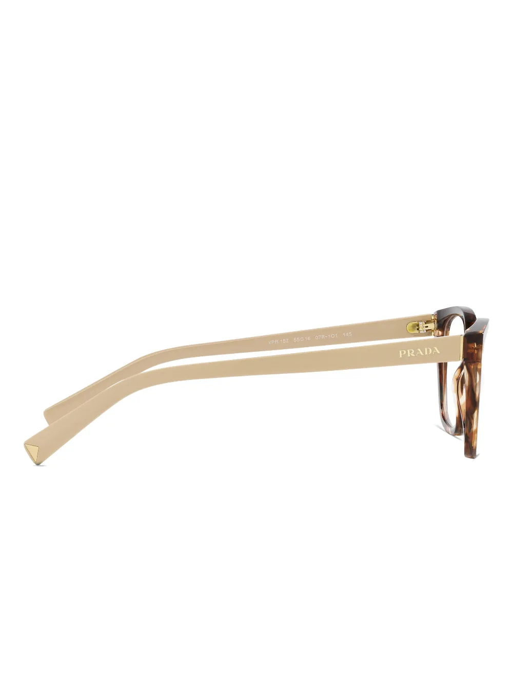 Prada Eyewear tortoiseshell square glasses Bruin