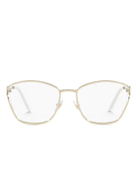 Miu Miu Eyewear lentes con armazón geométrica