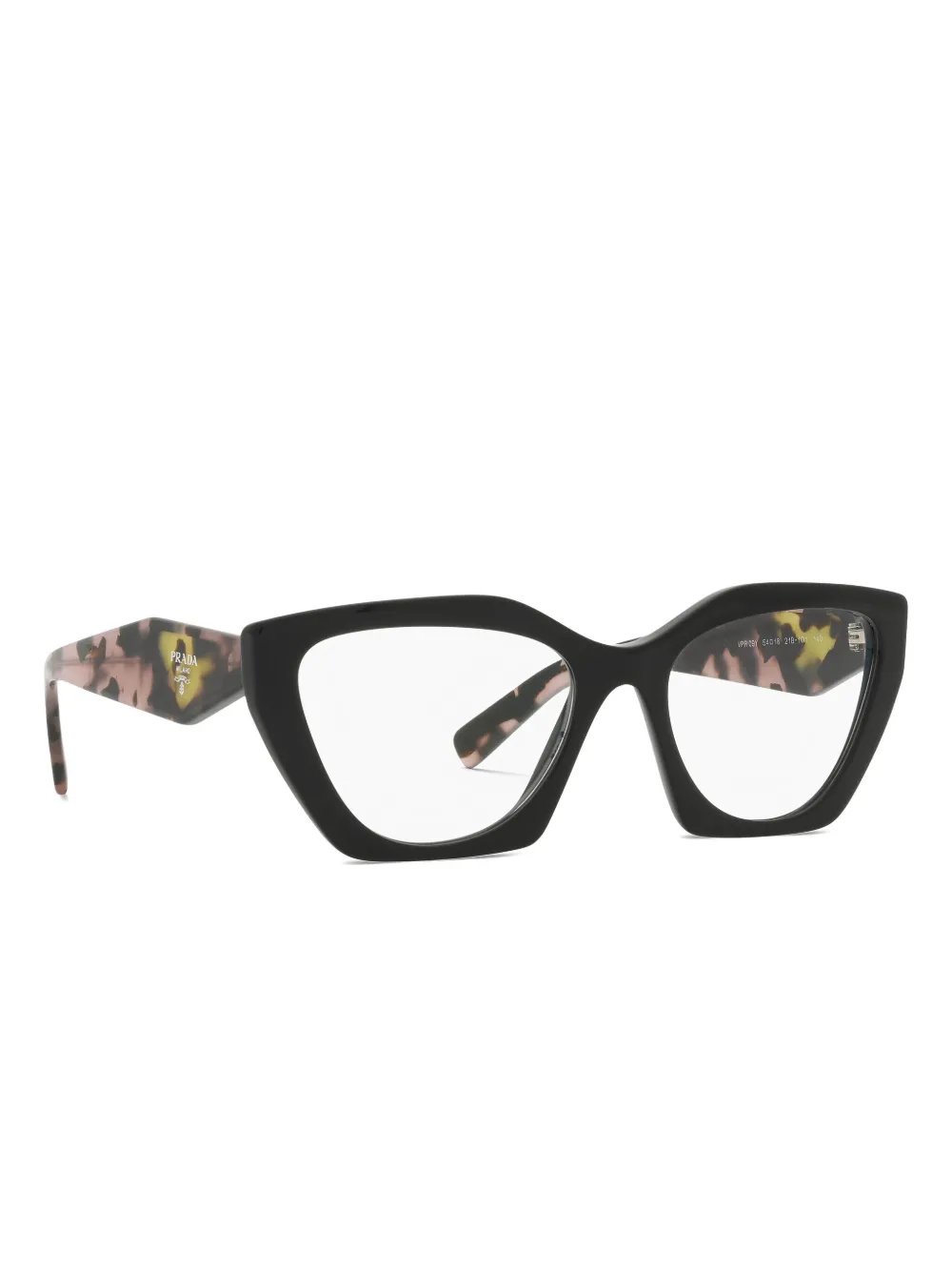 Prada Eyewear Bril met cat-eye montuur Zwart