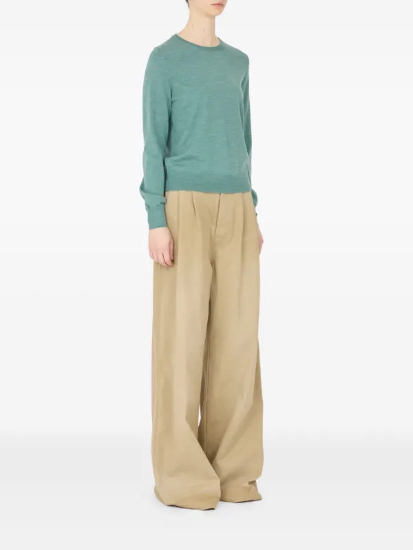 Maison Margiela ウール セーター | グリーン | FARFETCH JP