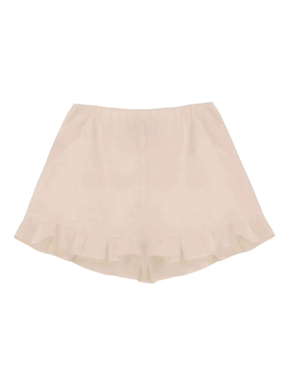 Sleeper Cha-cha Ruffled Shorts In Pink