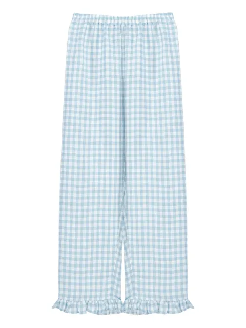 Sleeper linen-blend trousers