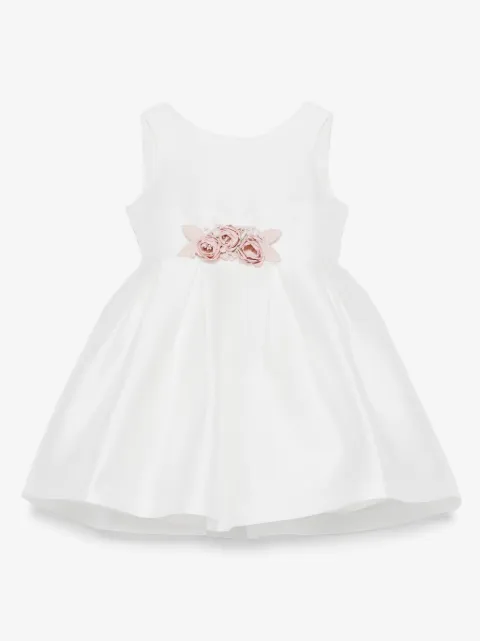 Mimilù floral-appliqué dress
