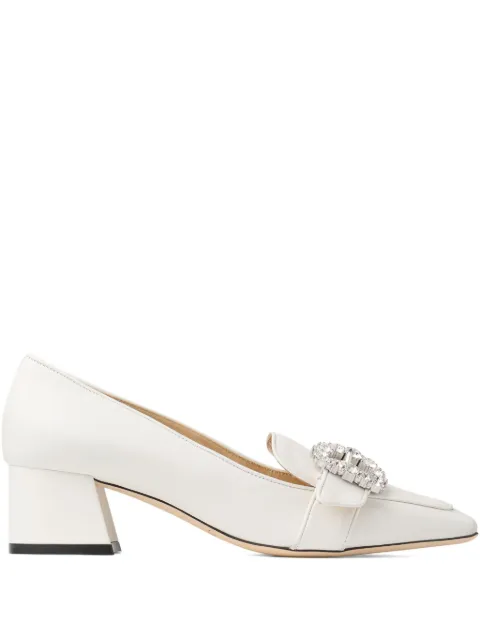 Jimmy Choo Cheri 晶饰低跟鞋（4.5厘米）