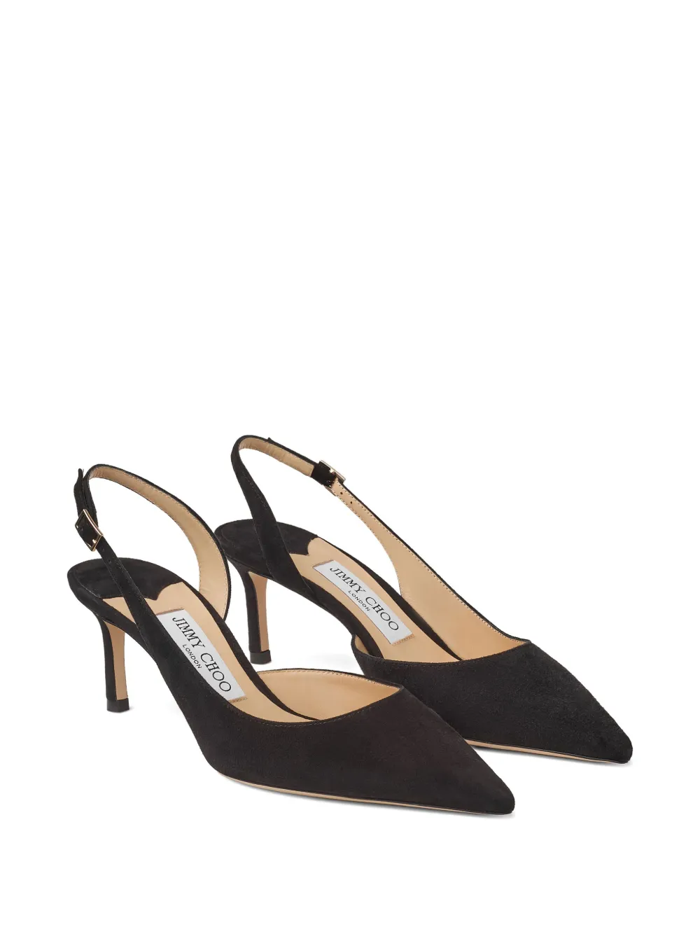 Jimmy Choo 60mm Lenora suede slingback pumps | Heeled Pumps | Image 2
