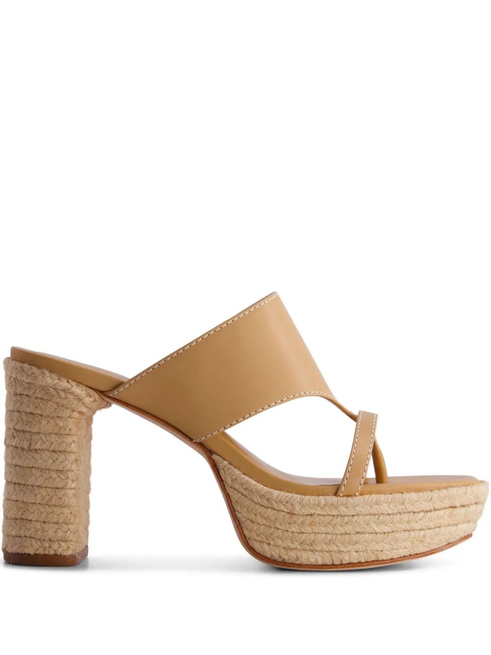 Bernardo 95mm strap espadrilles Brown