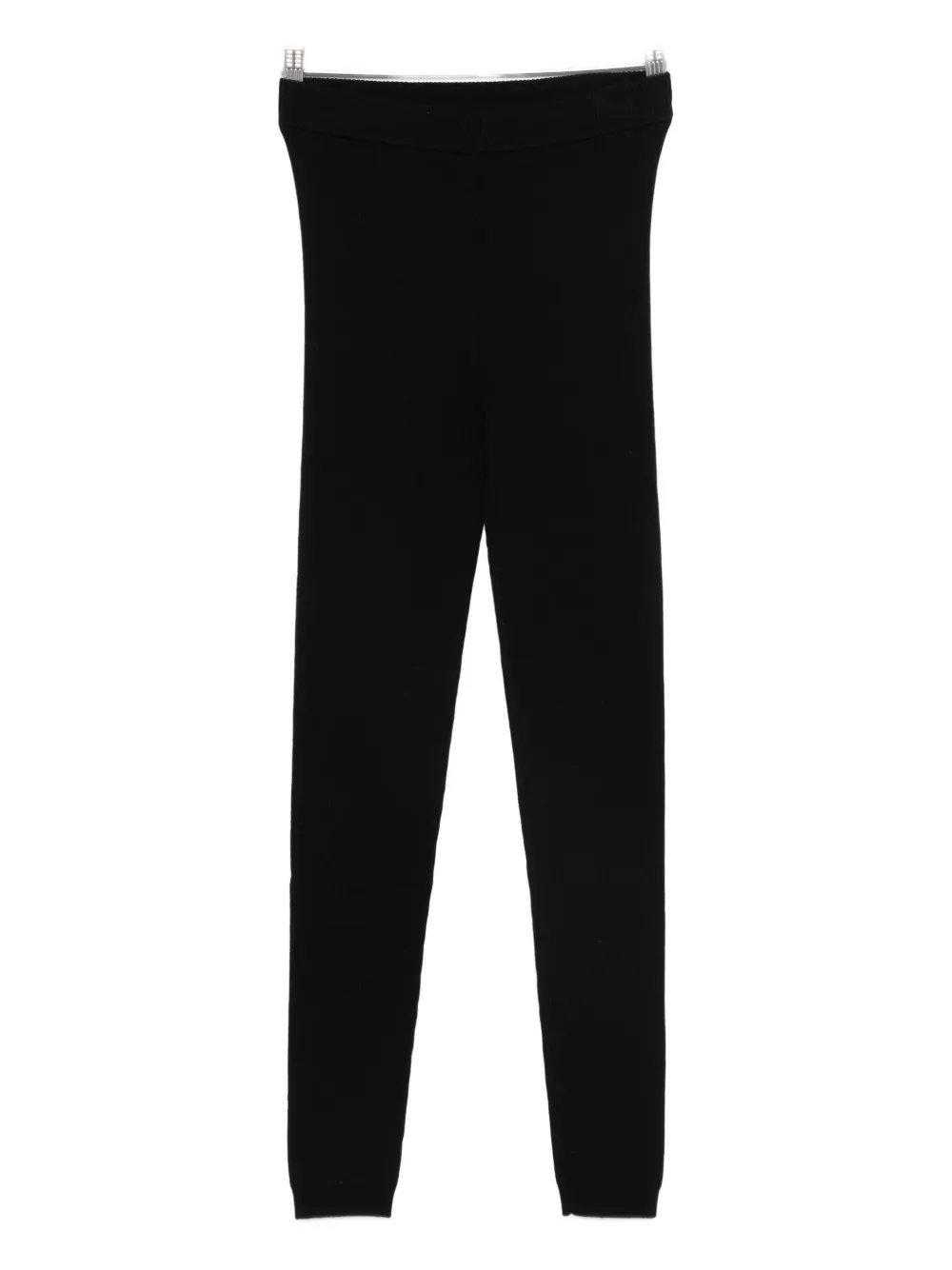 P.a.r.o.s.h Wool Leggings In Black
